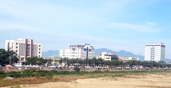 Một góc thành phố Quảng Ngãi hôm nay.                   