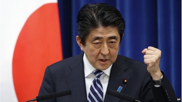   Thủ tướng Nhật Shinzo Abe.