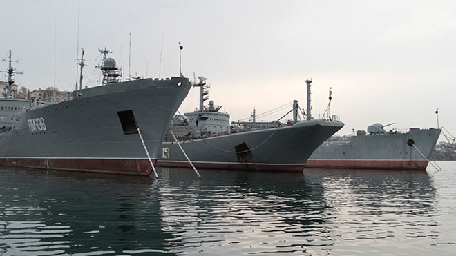    Hạm đội tàu chiến Nga ở Biển Đen. (Nguồn: RT)