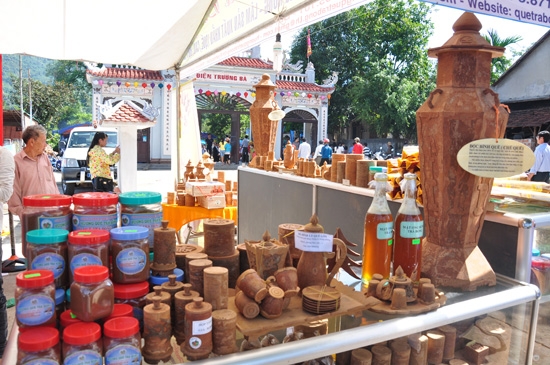 Các sản phẩm làm từ quế Trà Bồng
