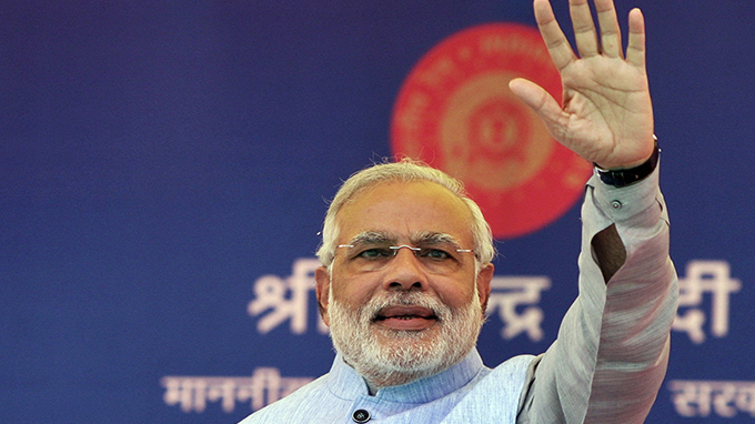 Hội nghị BRICS đánh dấu sự ra mắt của Thủ tướng Ấn Độ Narendra Modi - Ảnh: Reuters