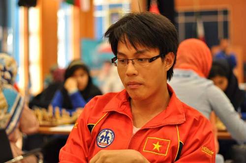 Vô địch giải cờ vua tại Hungary, kỳ thủ Nguyễn Huỳnh Minh Huy chuẩn bị được phong cấp Đại kiện tướng FIDE như đồng đội Quang Liêm, Trường Sơn. Ảnh: VC.