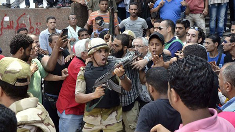 Tình hình Ai Cập trở nên bất ổn sau các cuộc đụng độ đẫm máu thời gian gần đây (Ảnh: Getty Images)