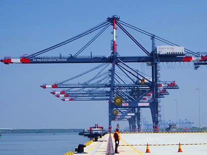 Cảng quốc tế Cái Mép - Thị Vải (Vũng Tàu) một dự án đầu tư bằng nguồn vốn vay JICA