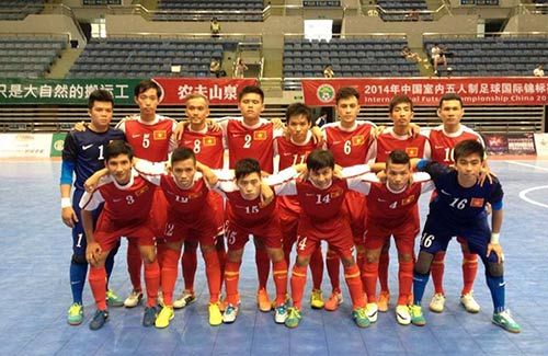 Tuyển futsal Việt Nam chỉ giành được hạng Ba tại giải đấu được tổ chức ở Trung Quốc