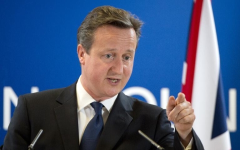 Thủ tướng Anh Cameron mong muốn có một lệnh trừng phạt cứng rắn hơn nhằm vào Nga (Ảnh AFP)