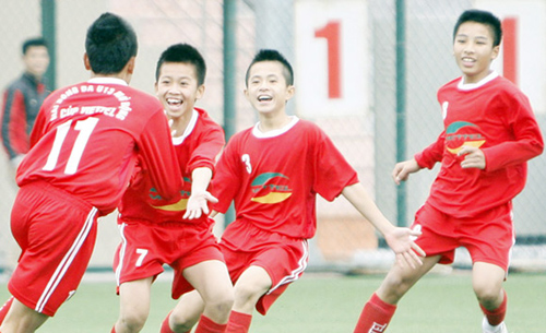 Công tác đào tạo cầu thủ trẻ làm tốt sẽ có lớp cầu thủ đủ sức tạo dựng hình ảnh Thể Công - Ảnh: Ngô Nguyễn