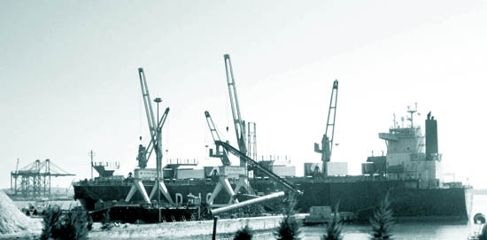 Hàng hóa xuất qua cảng Gemadept.