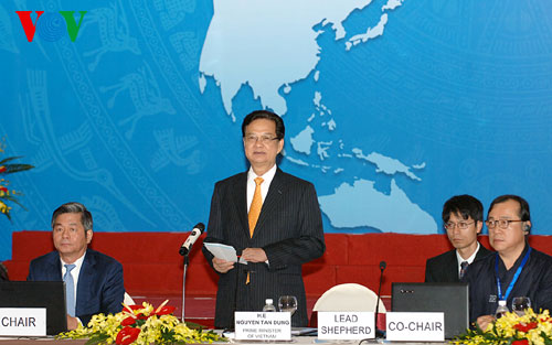 Thủ tướng Nguyễn Tấn Dũng phát biểu tại Hội nghị APEC lần thứ 6
