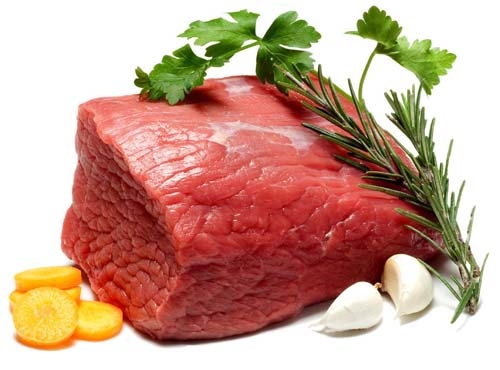 Thịt bò ngon sẽ có độ đàn hồi cao, màu đỏ tươi. Ảnh minh họa: internet