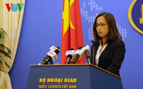 Phó phát ngôn Bộ Ngoại giao Việt Nam Phạm Thu Hằng