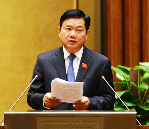 Bộ trưởng Bộ GT-VT Đinh La Thăng