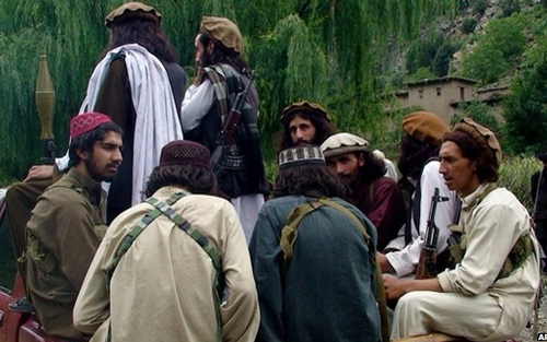 Các thành viên của nhóm Tehreek-e-Taliban Pakistan (ảnh: AP)