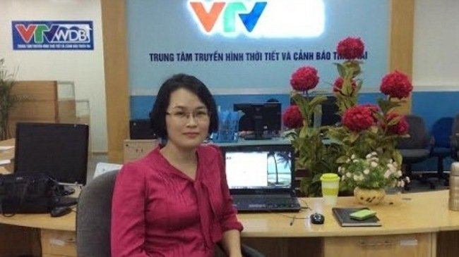 Biên tập viên Trần Thảo Linh - Ảnh: VTV
