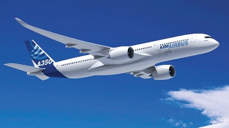 A350 XWB - dòng máy bay thương mại hiện đại nhất thế giới sẽ được bàn giao cho Vietnam Airlines vào giữa năm 2015