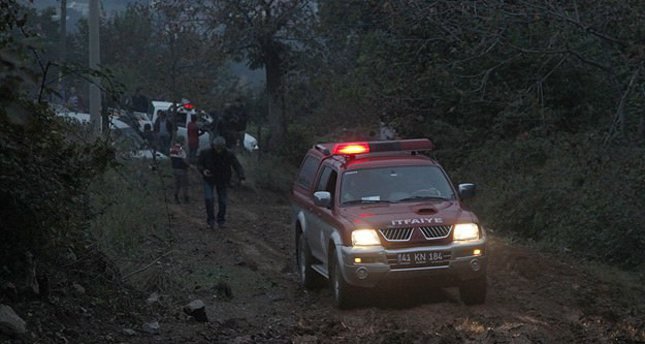 Sau 1 ngày tìm kiếm, đến sáng nay 13-10 lực lượng cứu hộ đã tìm thấy xác trực thăng mất tích - Ảnh: Daily Sabah