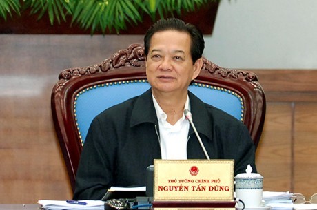Thủ tướng Chính phủ Nguyễn Tấn Dũng. Ảnh VGP/Nhật Bắc
