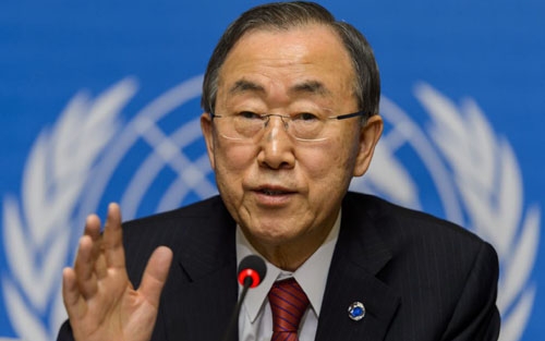 Tổng thư ký LHQ Ban Ki-moon