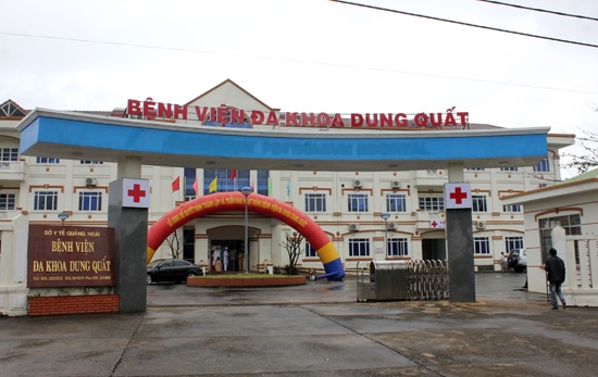 Bệnh viện Đa khoa Dung Quất hoạt động từ ngày 1.2