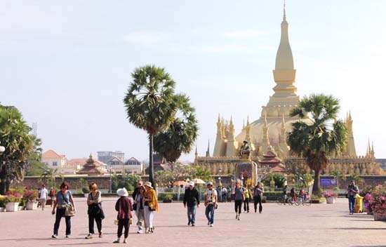  Biểu tượng của nước Lào - chùa That Luang.