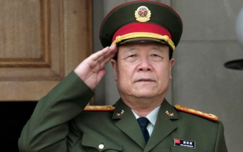 Ông Quách Bá Hùng trong chuyến thăm Mỹ năm 2006 (Ảnh Reuters)