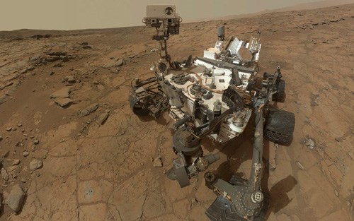  Thiết bị tự hành Curiosity trên sao Hỏa. Ảnh: Reuters/NASA