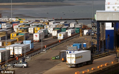 Cảng quốc tế Harwich là nơi cập bến của các tàu đến từ Châu Âu, Địa Trung Hải và Bắc Phi (ảnh: Alamy)