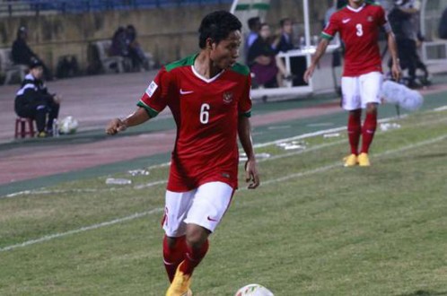 Ngôi sao Evan Dimas là người góp công lớn giúp U-23 Indonesia giành chiến thắng. Ảnh: Goal.com Indonesia