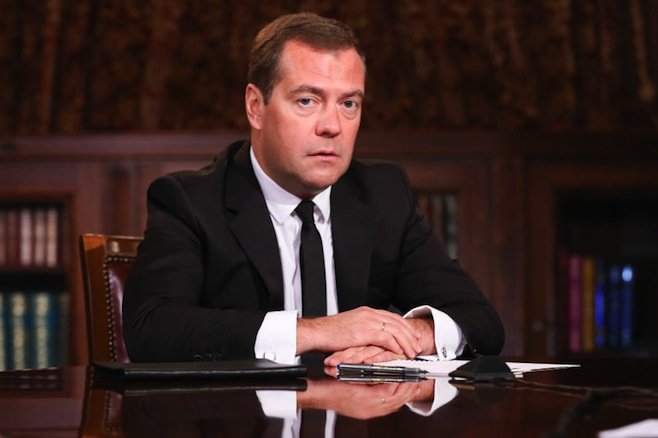  Thủ tướng Nga Dmitry Medvedev - Ảnh: Vedomosti