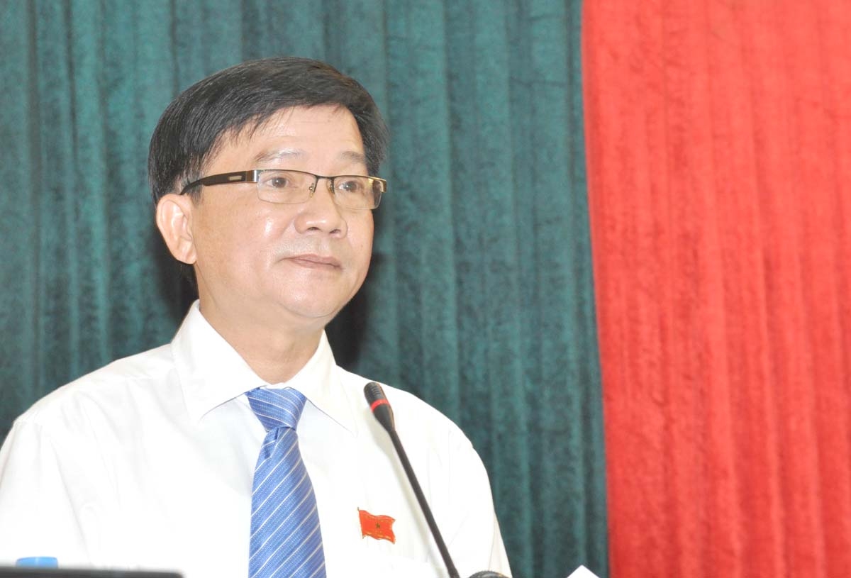 Phó Bí thư Tỉnh ủy, Chủ tịch HĐND tỉnh Trần NGọc Căng phát biểu khai mạc