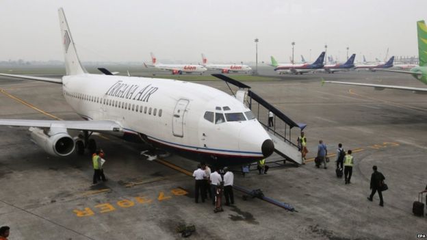 Trigana Air khai thác các chuyến bay nội địa trên khắp Indonesia (Ảnh: EPA)