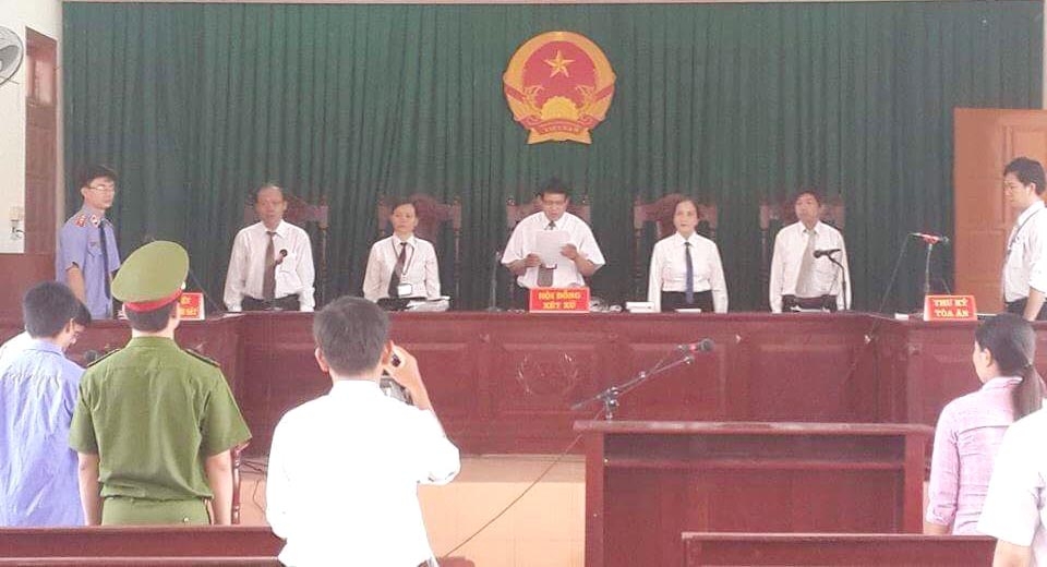 Tòa án Nhân dân tỉnh tuyên án