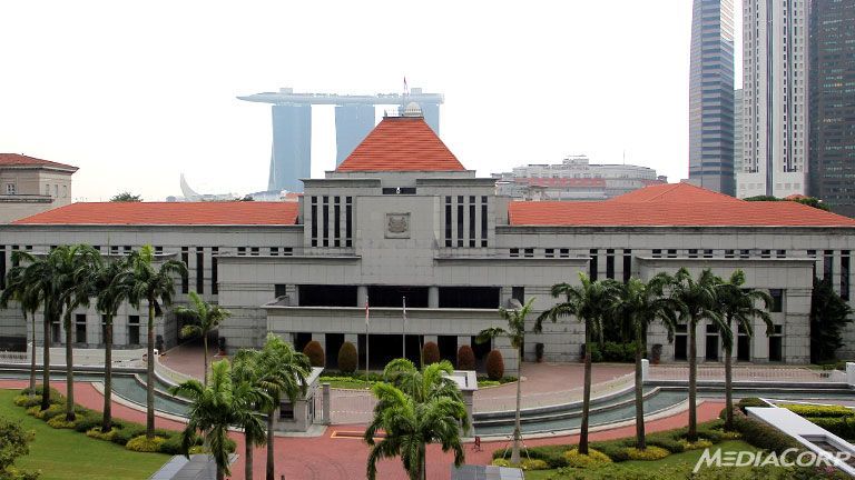 Tòa nhà Quốc hội Singapore.