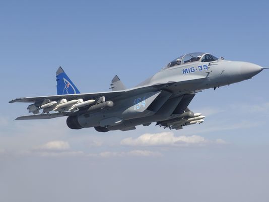 Một máy bay chiến đấu MiG-35 của Nga (Ảnh: Defence News)
