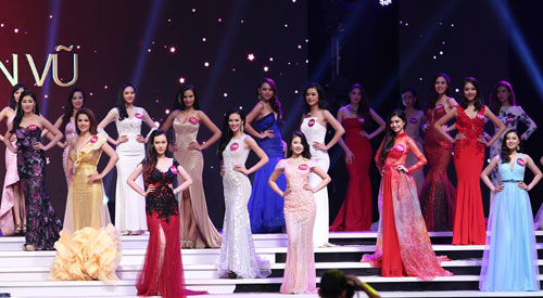  Bán kết Hoa hậu Hoàn vũ Việt Nam có format giống Hoa hậu hoàn vũ thế giới