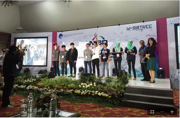   Đội Việt Nam 1 nhận CUP vô địch cuộc Thi Cyber Seagame 2015.