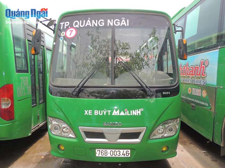 Xe buýt Quảng Ngãi