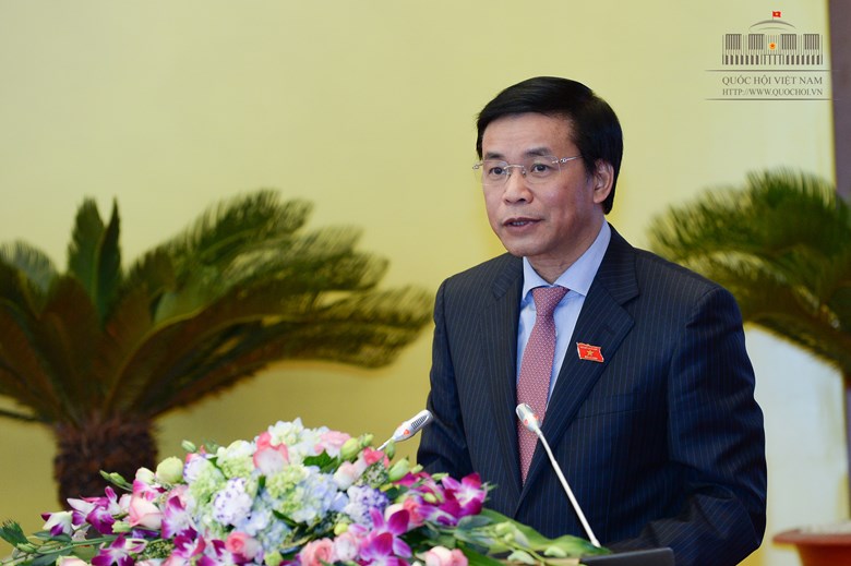 Tổng thư ký Quốc hội Nguyễn Hạnh Phúc. Ảnh: quochoi.vn.