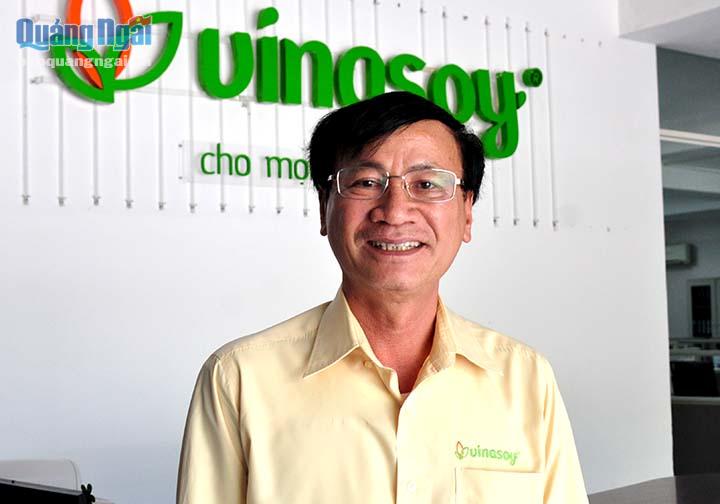 Giám đốc Công ty Sữa đậu nành Việt Nam (Vinasoy) Ngô Văn Tụ 