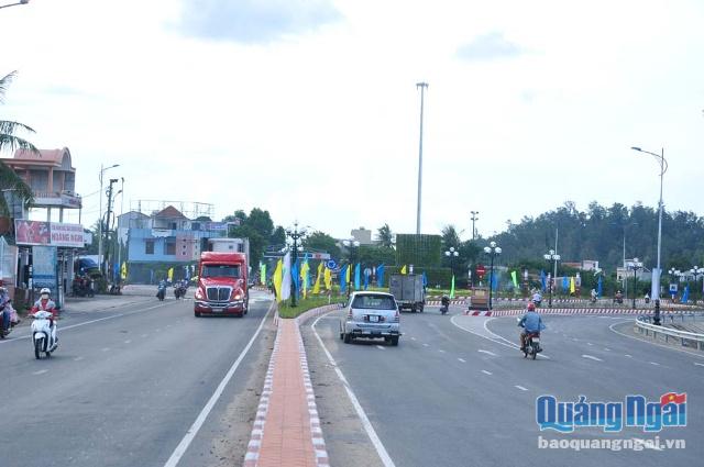 Dự án nâng cấp, mở rộng QL1 đoạn Km1027-Km1063+877 và Km1092+577-Km1125, tỉnh Quảng Ngãi đã hoàn thành.