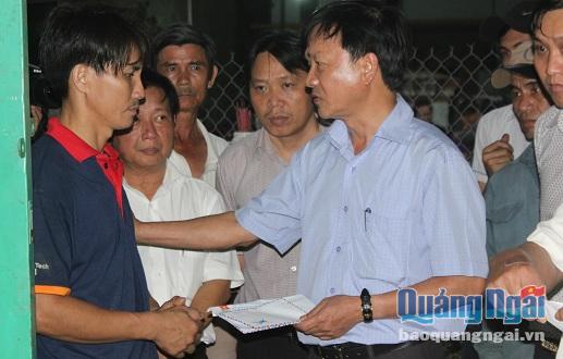 Động viên gia đình em Nguyễn Minh Hoàng