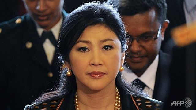 Cựu Thủ tướng Thái Lan Yingluck Shinawatra. (Ảnh: AFP)