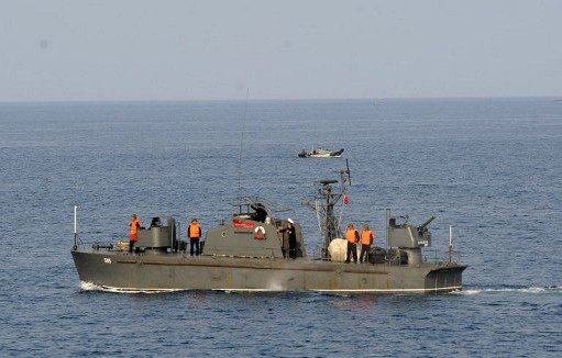  Một tàu tuần tra của Hải quân Triều Tiên. Ảnh: AFP