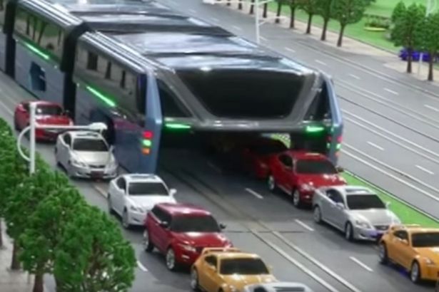 Mô hình xe bus này giúp giảm thiểu tắc nghẽn giao thông