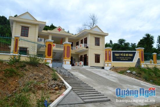 Hiện Quảng Ngãi có 40% Trạm Y tế xã ở 6 huyện miền núi đạt chuẩn Quốc gia