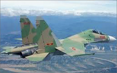 Máy bay Su 30MK2 trong một lần bay huấn luyện (Ảnh: VnExpress)