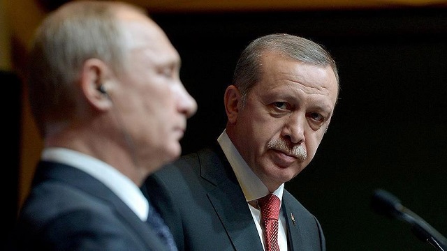  Tổng thống Thổ Nhĩ Kỳ và người đồng cấp Nga Vladimir Putin. (Ảnh: Reuters)