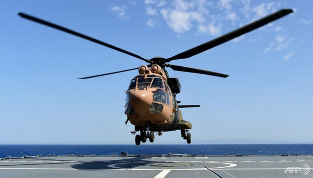  Một trực thăng quân sự của Thổ Nhĩ Kỳ. (Ảnh minh họa: AFP)