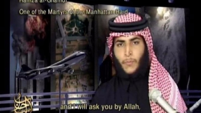  Hamza bin Laden trong một video của As-Sahab hồi năm 2006