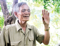 Thương binh  Đinh Trua,  người tiên phong nuôi cá nước ngọt ở Long Sơn (Minh Long).
